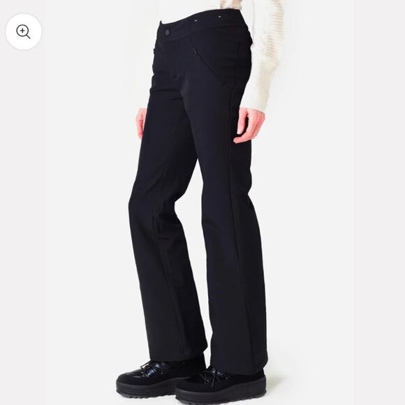 Obermeyer Hillary Stretch Softshell Ski Pant Black Size 2 - Picture 1 of 10